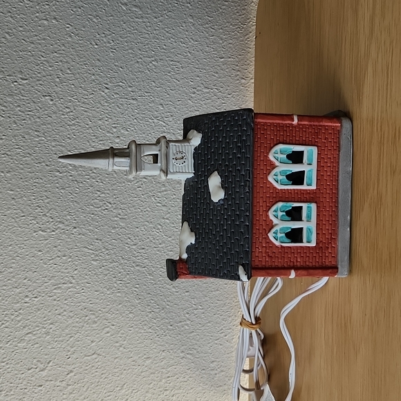 Vtg First Church Of Pleasantville Lamp Pleasantville 1893 An 1890's Christmas - Picture 3 of 11